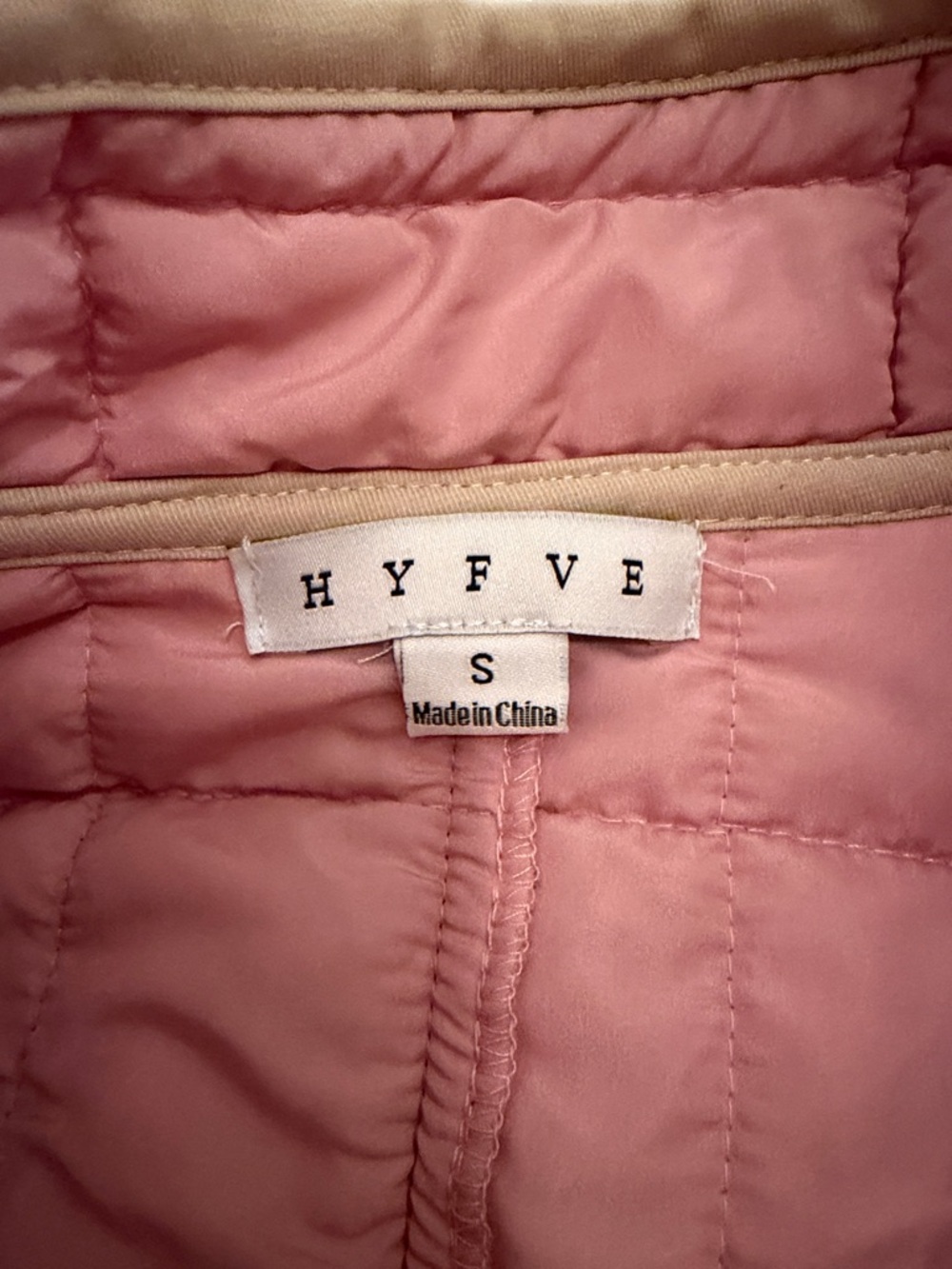 Pink quilted jacket - Picture 4 of 5